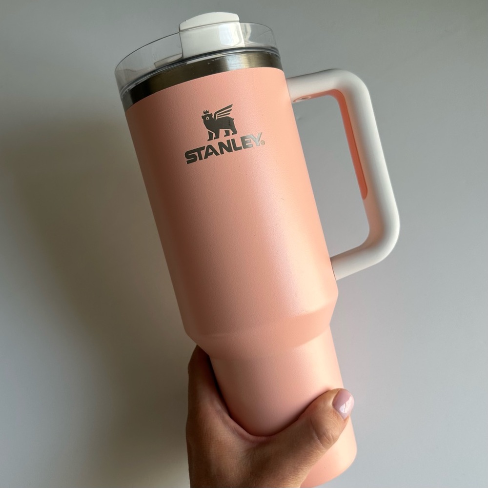 Stanley X Target Peach Colorblock Quencher